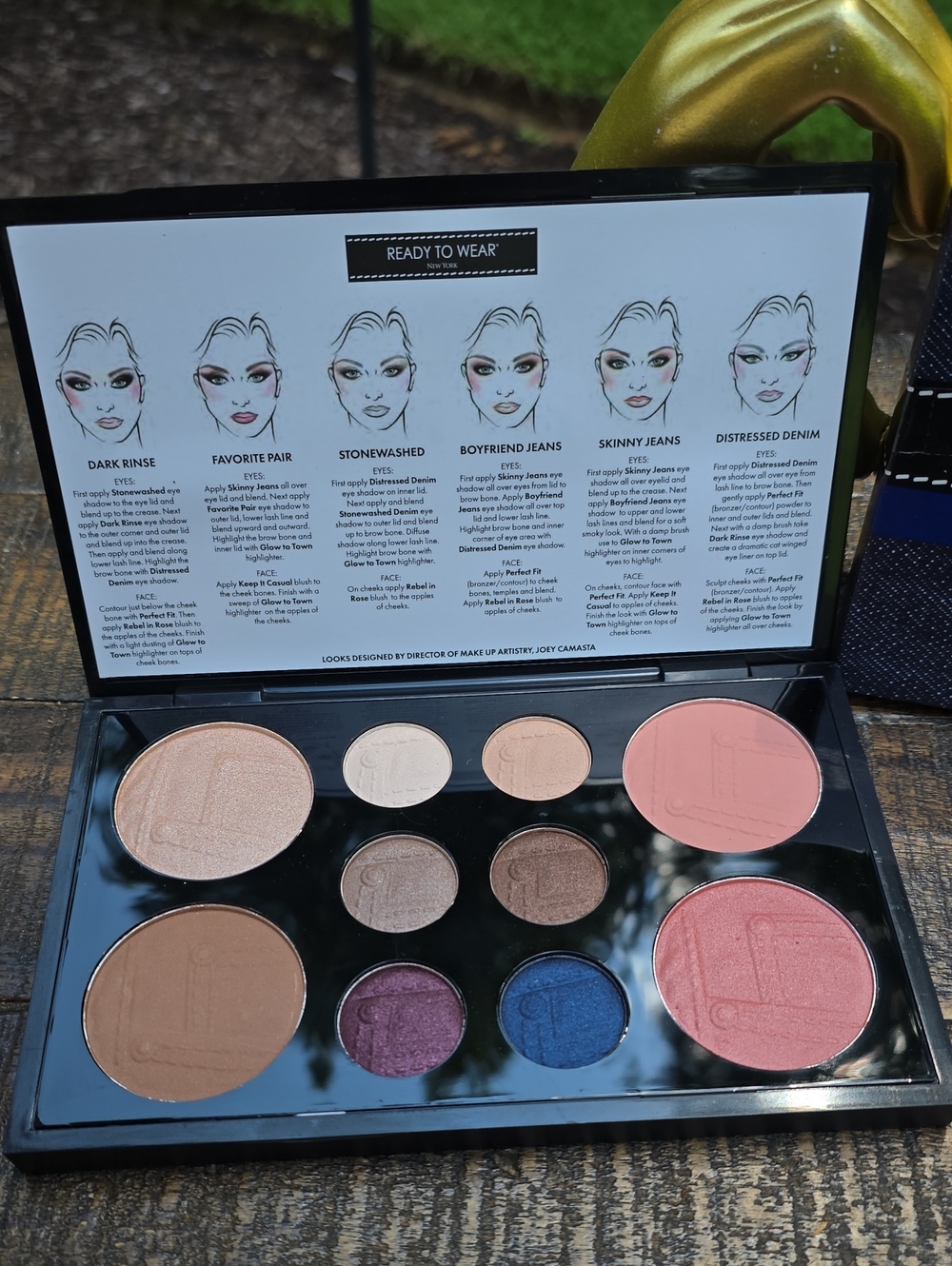 Ready To Wear Denim Collection- Highlighter, Blush, Bronzer & Eyeshadow Set